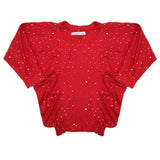 Girls Knitted Top - Red, Girls Tops, Chase Value, Chase Value