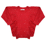 Girls Knitted Top - Red, Girls Tops, Chase Value, Chase Value