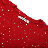 Girls Knitted Top - Red, Girls Tops, Chase Value, Chase Value