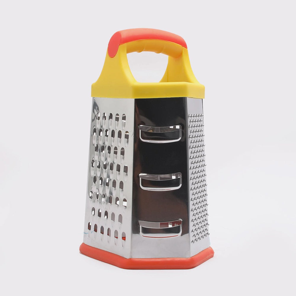 Manual Grater Stainless Steel 6 Sided, Kitchen Tools, Chase Value, Chase Value