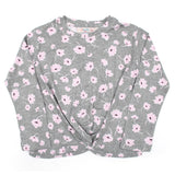 Girls Knitted Top - Grey, Girls Tops, Chase Value, Chase Value