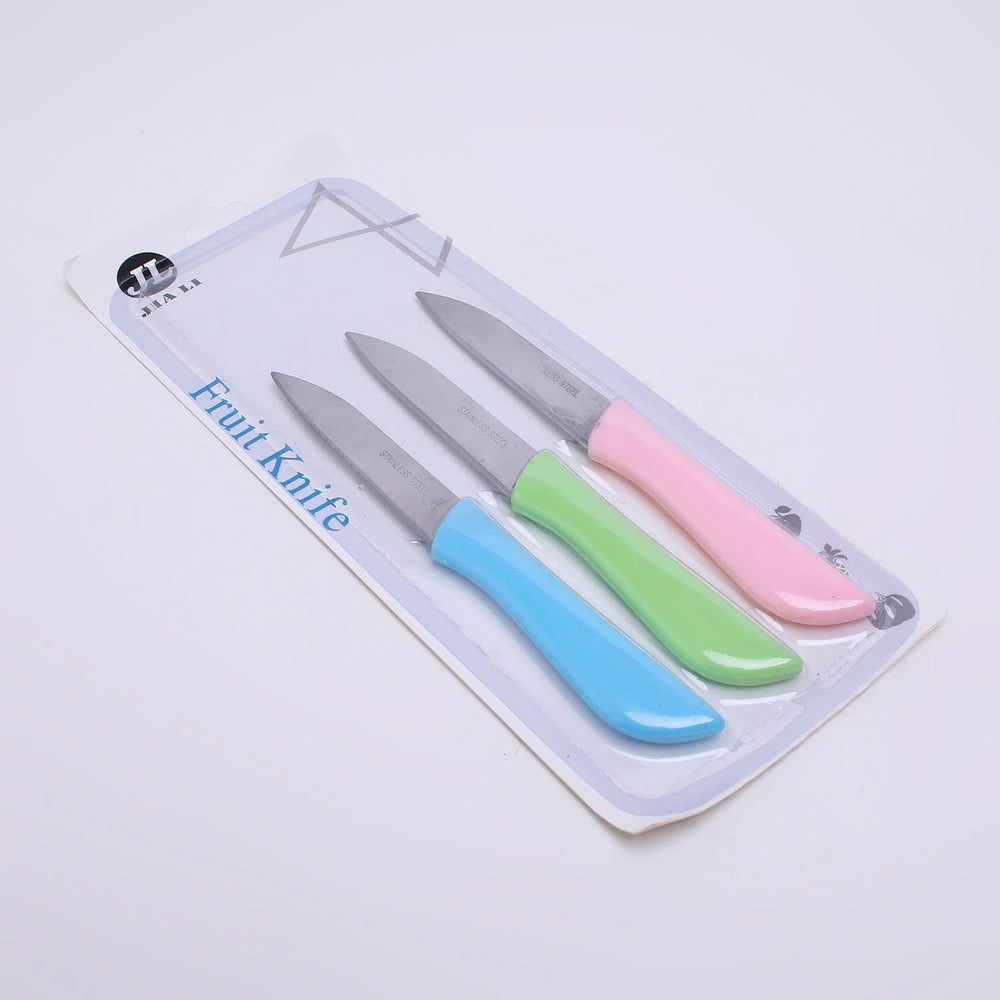 Knife Set Pack Of 3, Knives & Cutting Board, Chase Value, Chase Value