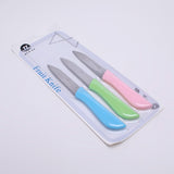 Knife Set Pack Of 3, Knives & Cutting Board, Chase Value, Chase Value