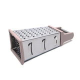 Stainless Steel Box Grater with 4 Sides, Kitchen Tools, Chase Value, Chase Value