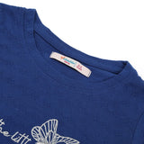 Girls Knitted Top - Royal Blue, Girls Tops, Chase Value, Chase Value