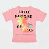 Eminent Girls Half Sleeves T-Shirt - Pink, Girls T-Shirts, Eminent, Chase Value