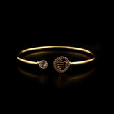 Women's Fancy Kara - Golden, Women Bangles & Bracelets, Chase Value, Chase Value