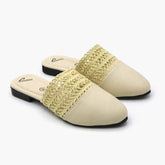 Girls Banto Slipper - Fawn, Girls Slippers, Chase Value, Chase Value