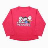 Newborn Girls Full Sleeves T-Shirt - Pink, Newborn Girls T-Shirts, Chase Value, Chase Value