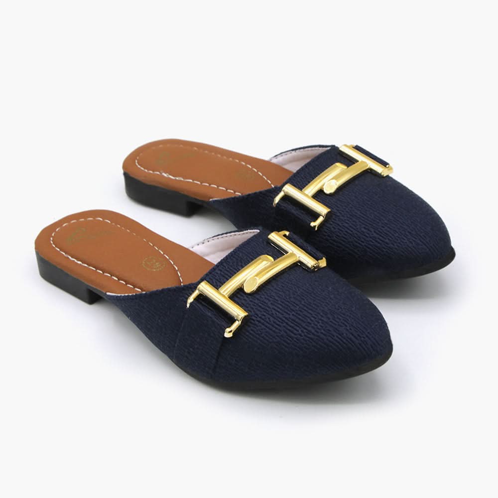 Girls Banto - Navy Blue, Girls Slippers, Chase Value, Chase Value
