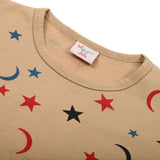 Girls Full Sleeves T-Shirt - Light Brown, Girls T-Shirts, Chase Value, Chase Value