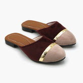 Girls Banto Slipper - Maroon, Girls Slippers, Chase Value, Chase Value