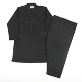 Boys Plain Shalwar Suit - Black, Boys Shalwar Kameez, Chase Value, Chase Value