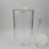 Max Ware Ripple Acrylic Jug - 2.5 Ltr, Jug & Glasses, Chase Value, Chase Value