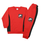 Boys Full Sleeves Pajama Suit - Red, Boys Sets & Suits, Chase Value, Chase Value