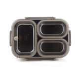 Lunch Box Stainless Steel – Three Compartments, Tiffin Boxes & Bottles, Chase Value, Chase Value