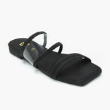 Girls Slipper - Black, Girls Slippers, Chase Value, Chase Value