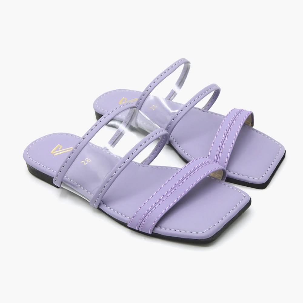 Girls Slipper - Purple, Girls Slippers, Chase Value, Chase Value