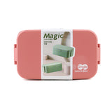Magic Lunch Box Plastic – Modern Style, Tiffin Boxes & Bottles, Chase Value, Chase Value