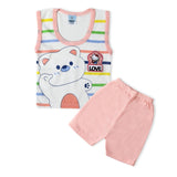 Newborn Boys Sando Suits - Peach, Newborn Boys Sets & Suits, Chase Value, Chase Value