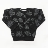 Girls Full Sleeves Sweat Shirt - Black, Girls Hoodies & Sweat Shirts, Chase Value, Chase Value