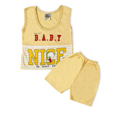 Newborn Boys Sando Suits - Yellow, Newborn Boys Sets & Suits, Chase Value, Chase Value