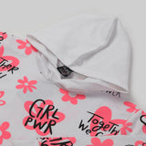 Girls Full Sleeves Hoodie - White, Girls Hoodies & Sweat Shirts, Chase Value, Chase Value