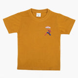 Boys Half Sleeves T-Shirt - Mustard, Boys T-Shirts, Chase Value, Chase Value