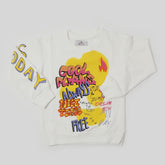Eminent Girls Sweatshirt - White, Girls Sweaters, Eminent, Chase Value