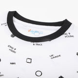 Boys Printed Half Sleeves T-Shirt - White, Boys T-Shirts, Chase Value, Chase Value