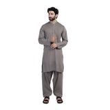 Men's Slim Fit Kurta Shalwar - Dark Olive, Men's Shalwar Kameez, Chase Value, Chase Value