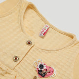 Girls Full Sleeves Tight Suit - Yellow, Girls Suits, Chase Value, Chase Value