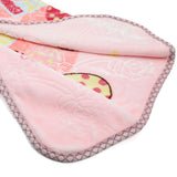 Tiny tots Embossed Baby Blanket - Pink, Kids Blanket, Chase Value, Chase Value