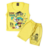 Newborn Boys Sando Suits - Yellow, Newborn Boys Sets & Suits, Chase Value, Chase Value