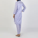 Women's Printed Stitched 3 PCS Suit - Lilac, Women Shalwar Suits, Chase Value, Chase Value