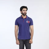 Eminent Men's Half Sleeves Polo T-Shirt - Blue, Men's T-Shirts & Polos, Eminent, Chase Value