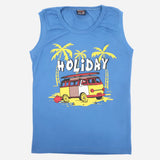 Boys Sando T-Shirt - Blue, Boys Sando, Chase Value, Chase Value