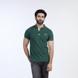 Eminent Men's Half Sleeves Polo T-Shirt - Green, Men's T-Shirts & Polos, Eminent, Chase Value