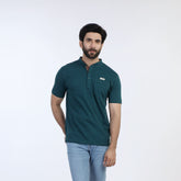 Eminent Men's Half Sleeves Polo T-Shirt - Deep Teal, Men's T-Shirts & Polos, Eminent, Chase Value