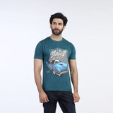 Valuable Men's Half Sleeves T-Shirt - Green, Men's T-Shirts & Polos, Chase Value, Chase Value