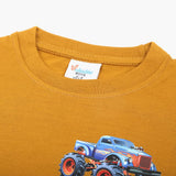 Boys Half Sleeves T-Shirt - Mustard, Boys T-Shirts, Chase Value, Chase Value