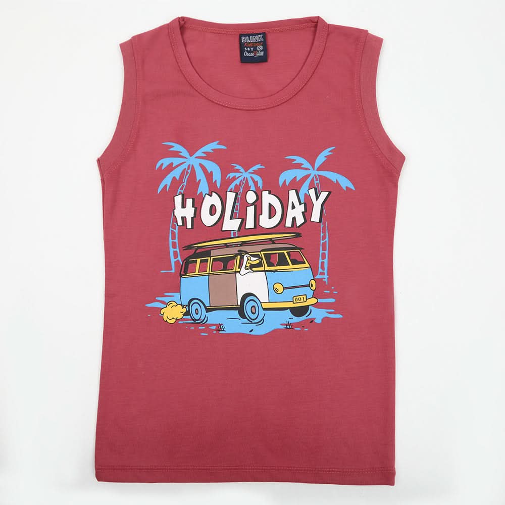 Boys Sando T-Shirt - Tea Pink, Boys Sando, Chase Value, Chase Value