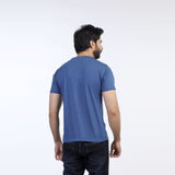 Valuable Men's Half Sleeves T-Shirt - Blue, Men's T-Shirts & Polos, Chase Value, Chase Value