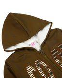 Girls’ Hooded Full Sleeves T-Shirt, Girls T-Shirts, Chase Value, Chase Value
