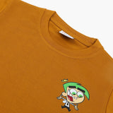 Boys Half Sleeves T-Shirt - Mustard, Boys T-Shirts, Chase Value, Chase Value