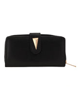 Women's Leather Zipper Wallet