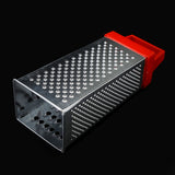 Grater 4 Side - Red, Kitchen Tools, Chase Value, Chase Value
