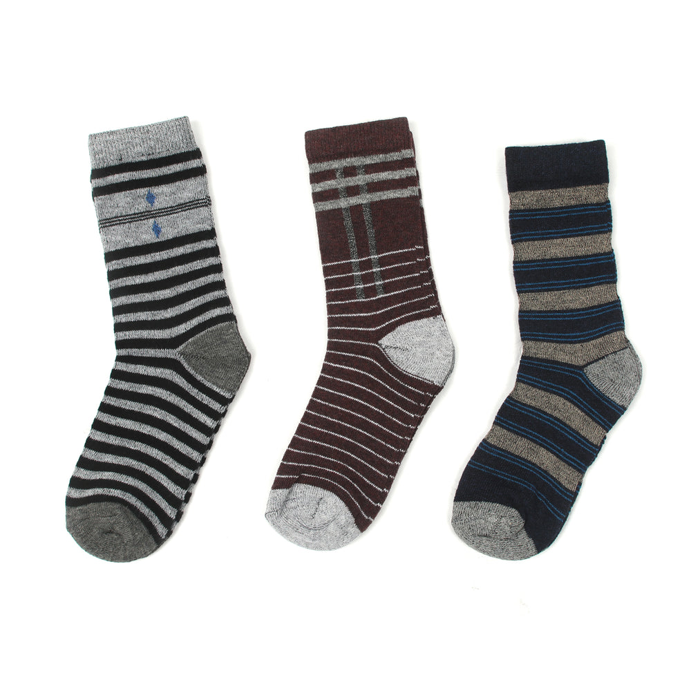 Boys Socks Pack of 3 - Multi Color, Boys Socks, Chase Value, Chase Value