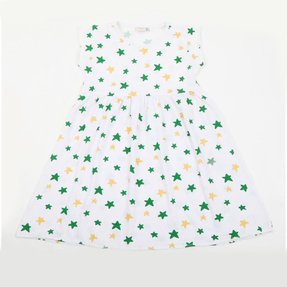 Newborn Girls Independence Frock - White, Newborn Girls Frocks, Chase Value, Chase Value