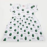 Newborn Girls Independence Frock - White, Newborn Girls Frocks, Chase Value, Chase Value